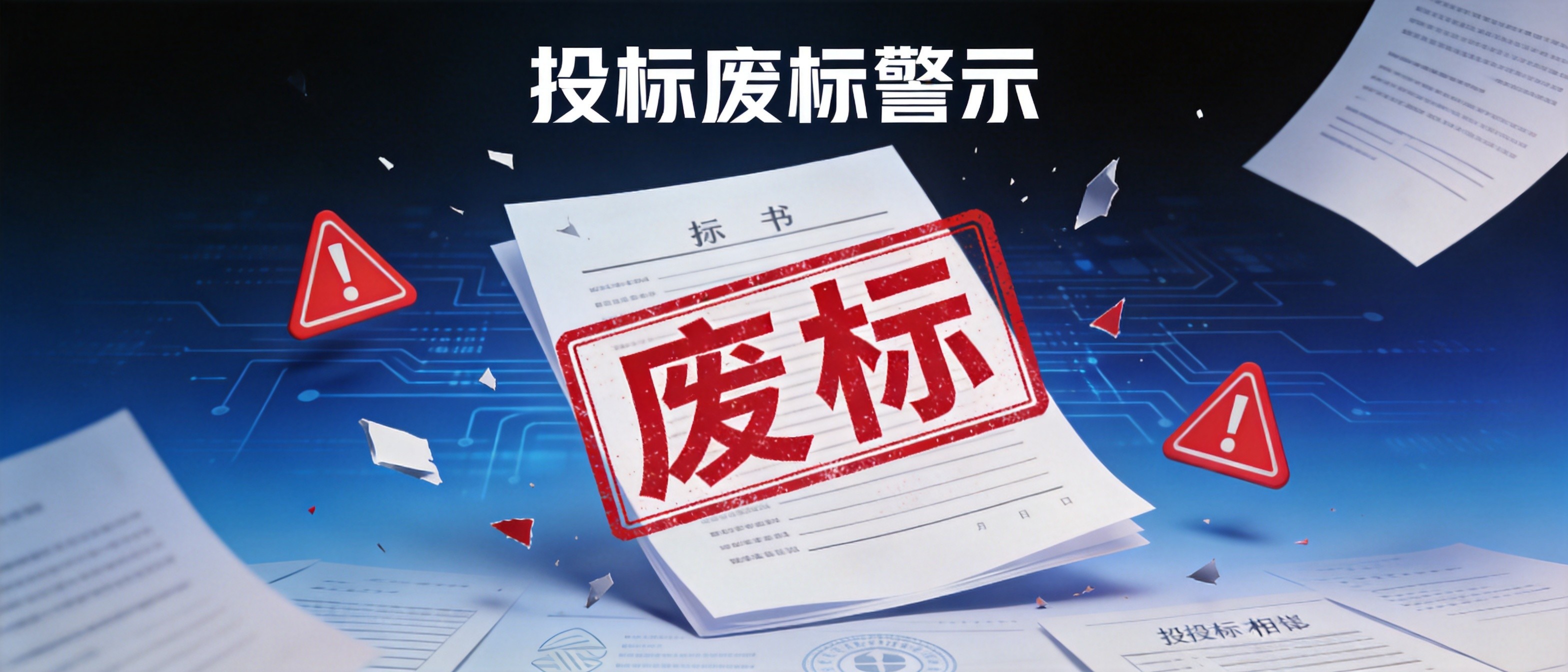 28家投标25家废标！2026年"杀"掉你的不是对手，是标书里的一个空行